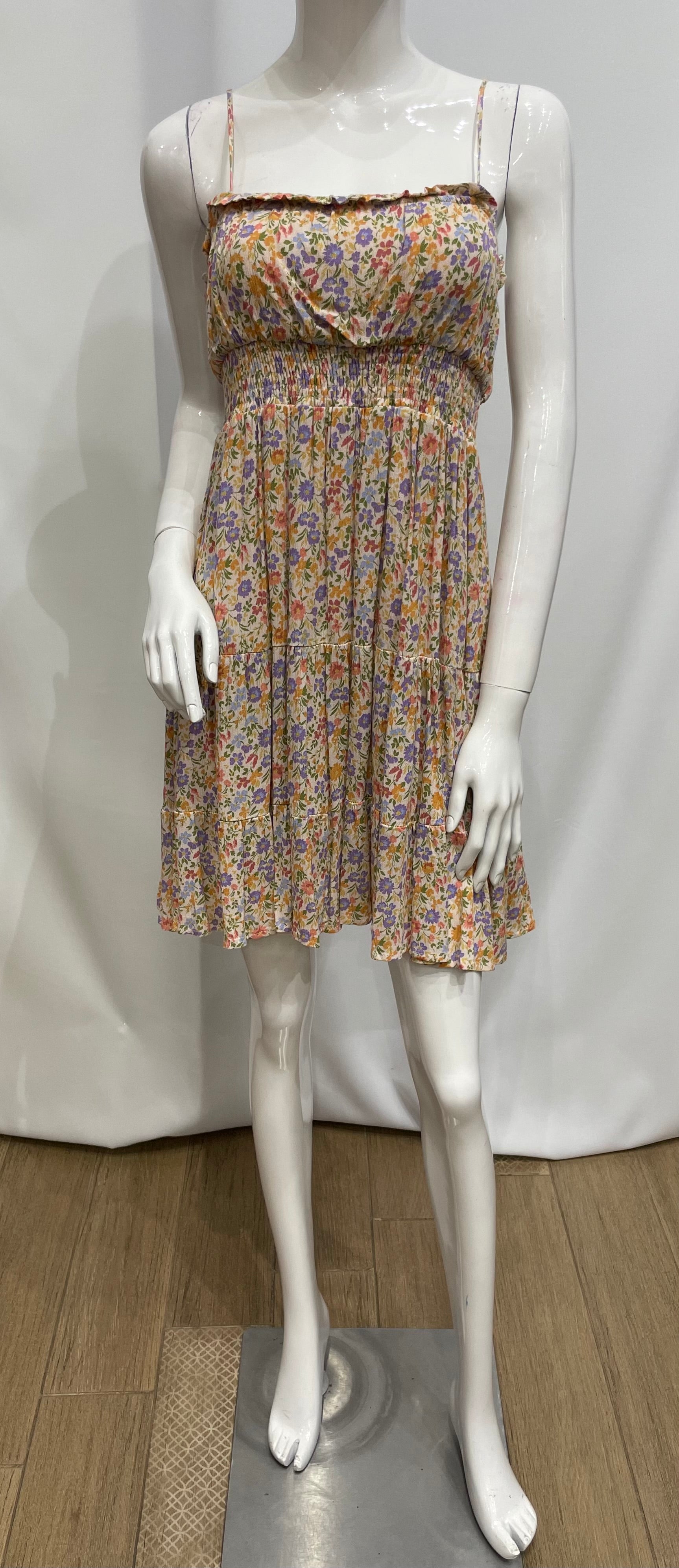 Vestido tirantes floreado