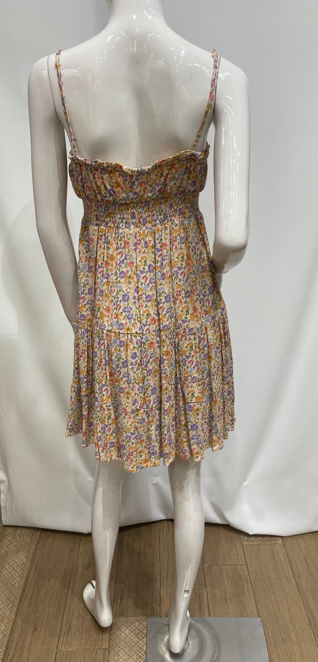 Vestido tirantes floreado