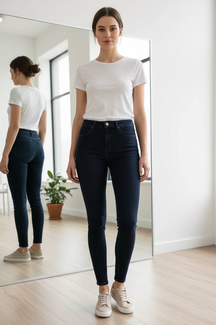 PANTALON ENJEAN AZUL OSCURO