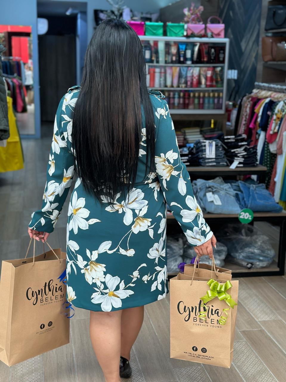 VESTIDO CAMISEERO FLORAL