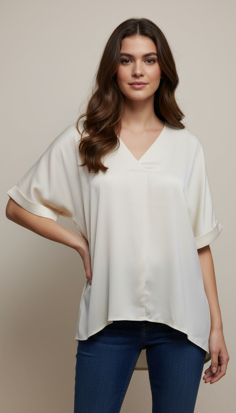 Blusa ancha