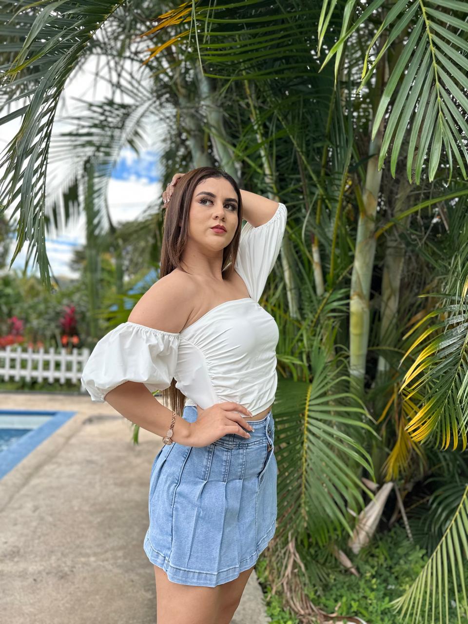 Blusa hombros descubiertos