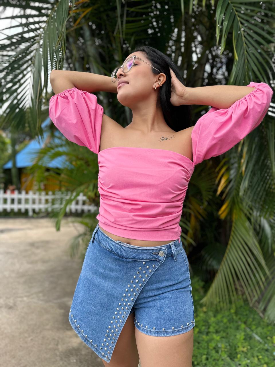 Blusa hombros descubiertos