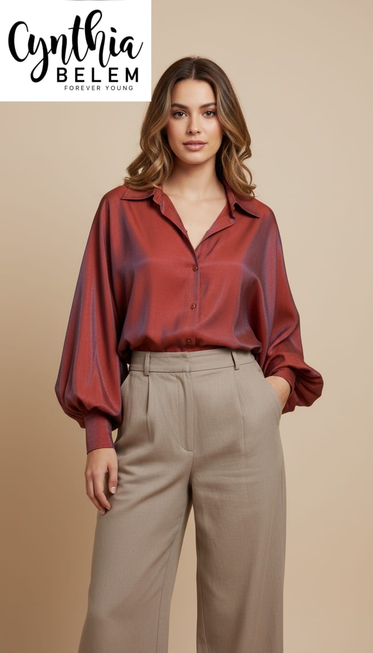 BLUSA MANGA LARGA TORNASOL