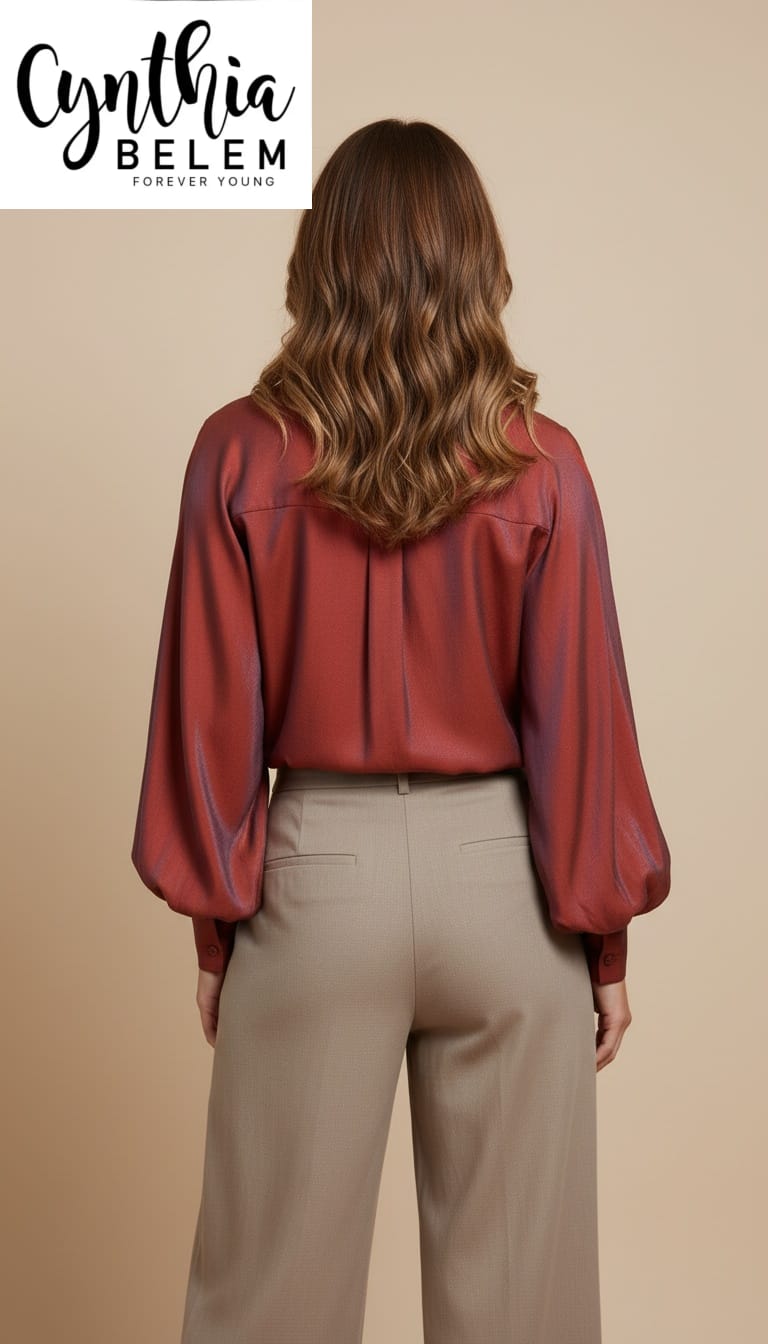 BLUSA MANGA LARGA TORNASOL