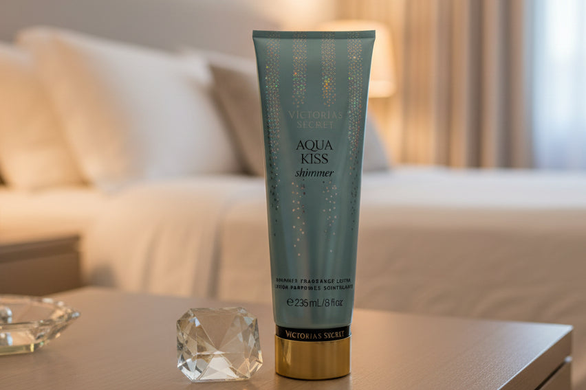 CREMA VICTRIA SECRET AQUA KISS SHIMER