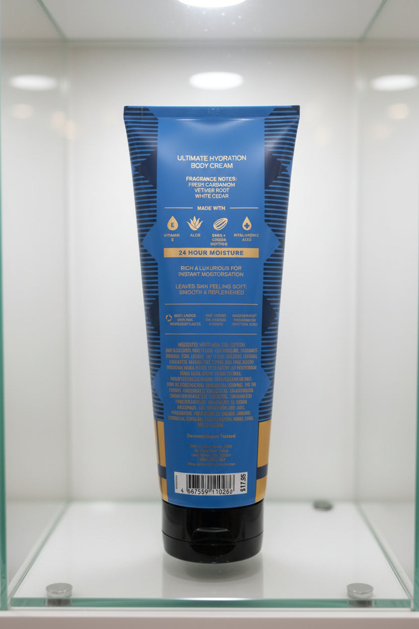 CREMA PARA HOMBRE GINGHAM