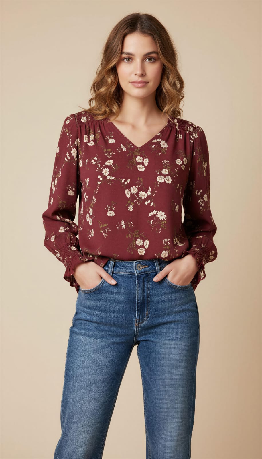 Blusa estampado floral