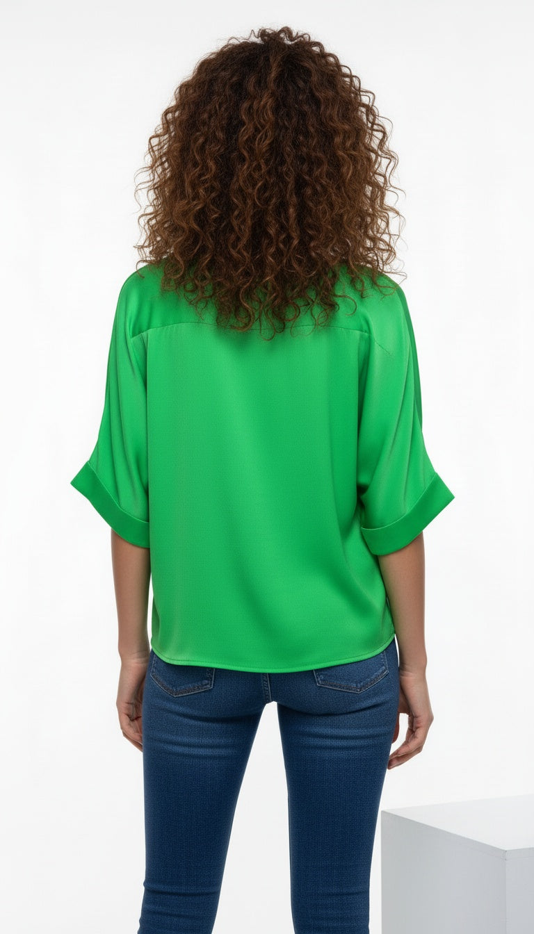 Blusa suelta y fluida