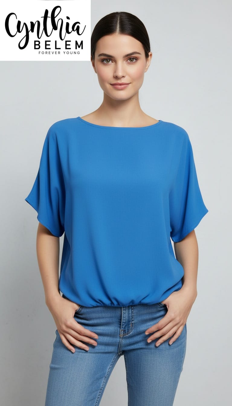 Blusa con nudo