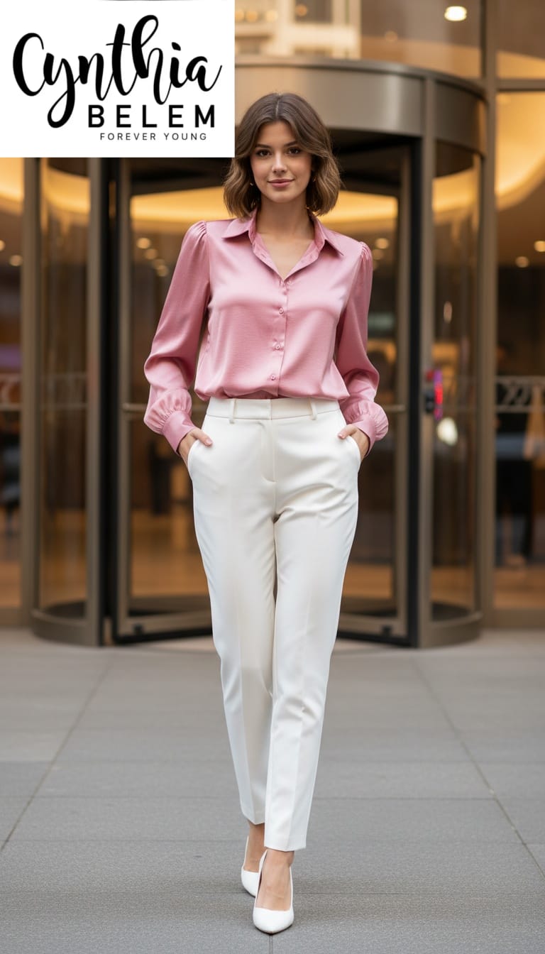 Blusa estilo camisero