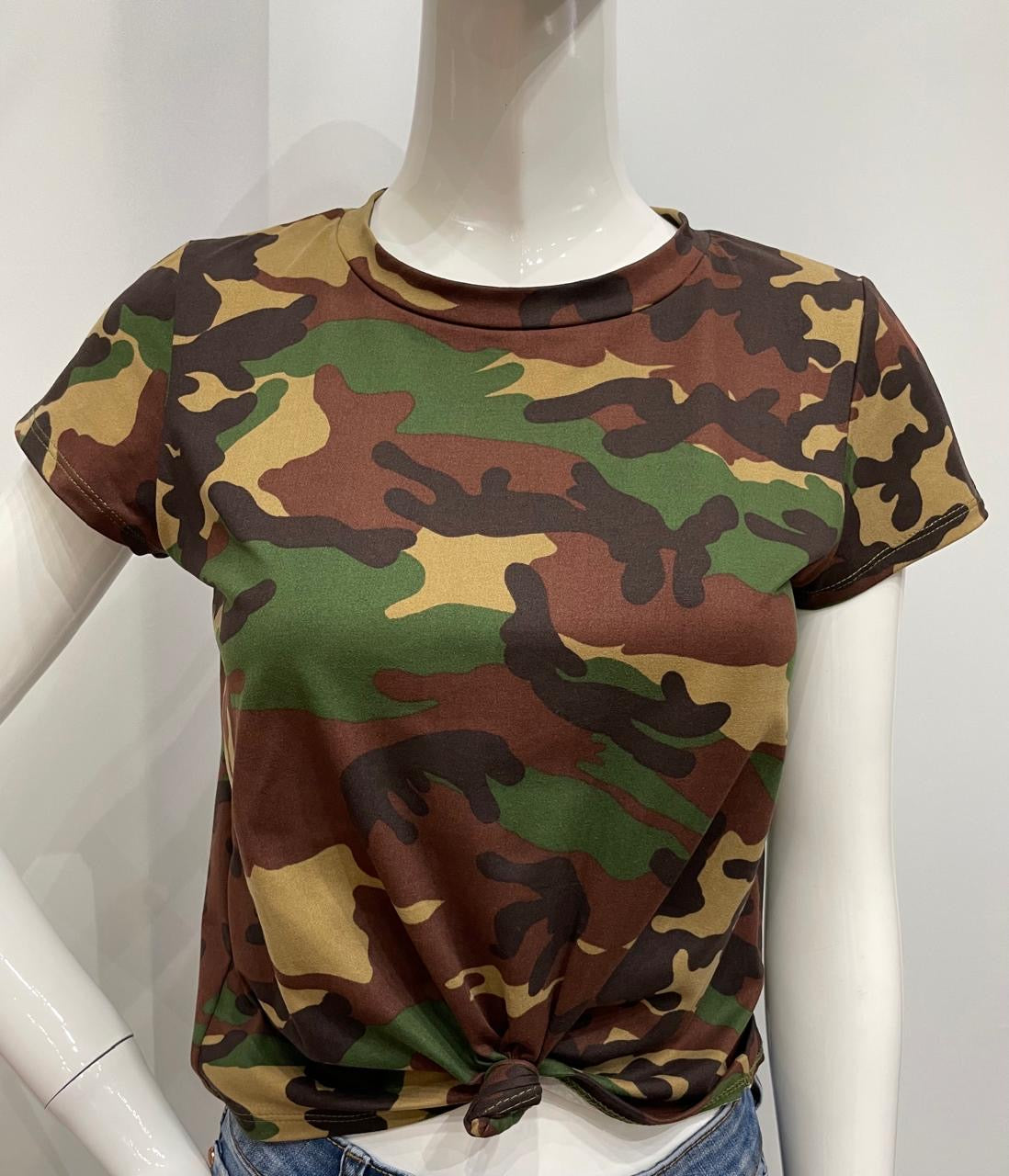 Playera camuflaje