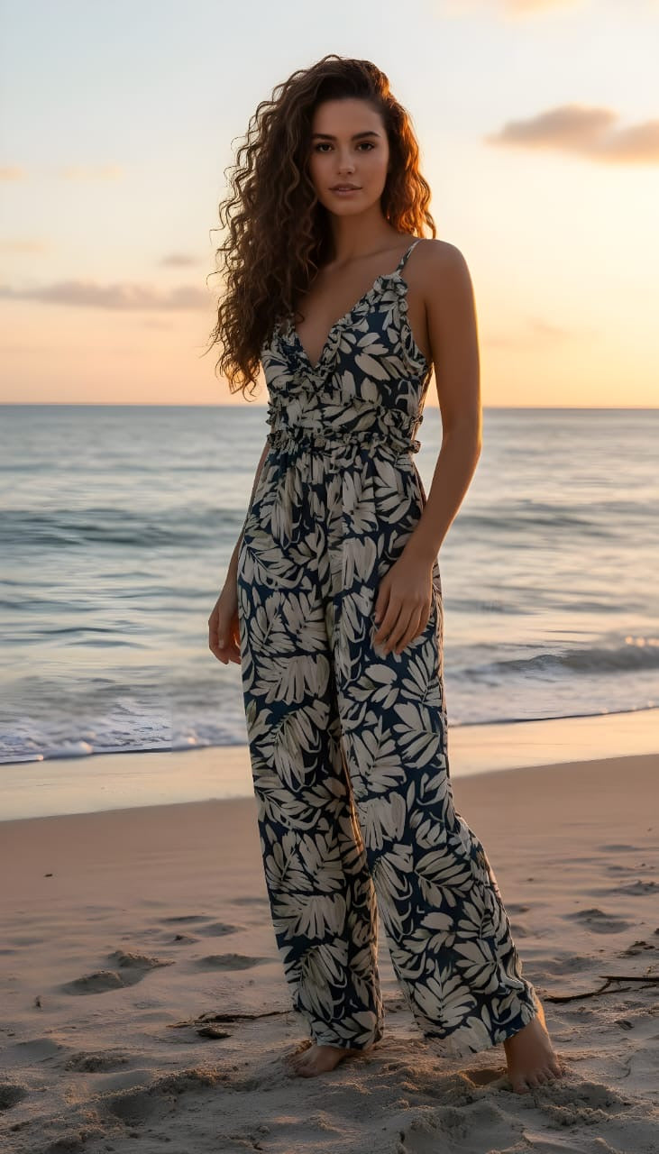 Enterizo de tirantes