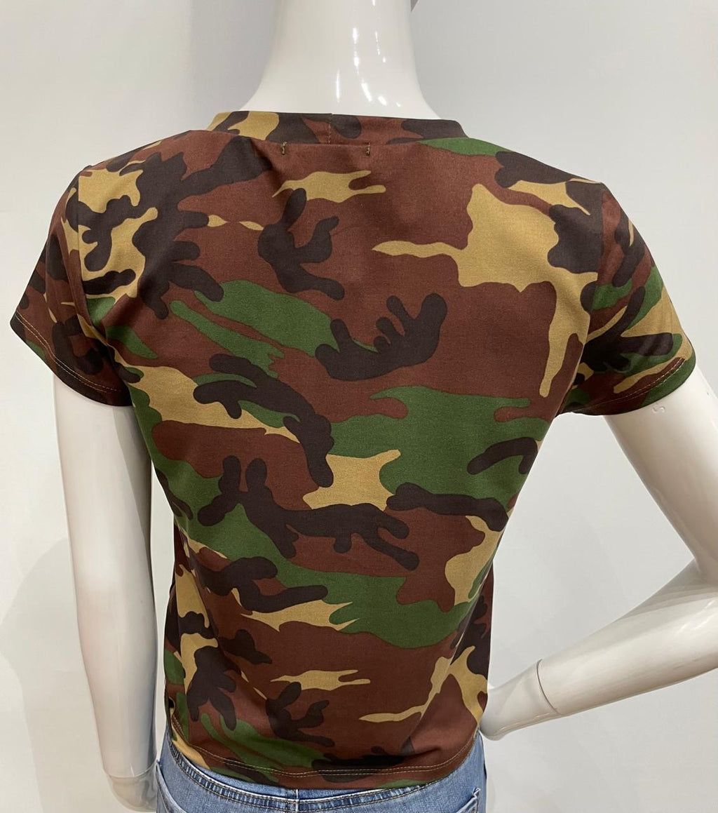 Playera camuflaje