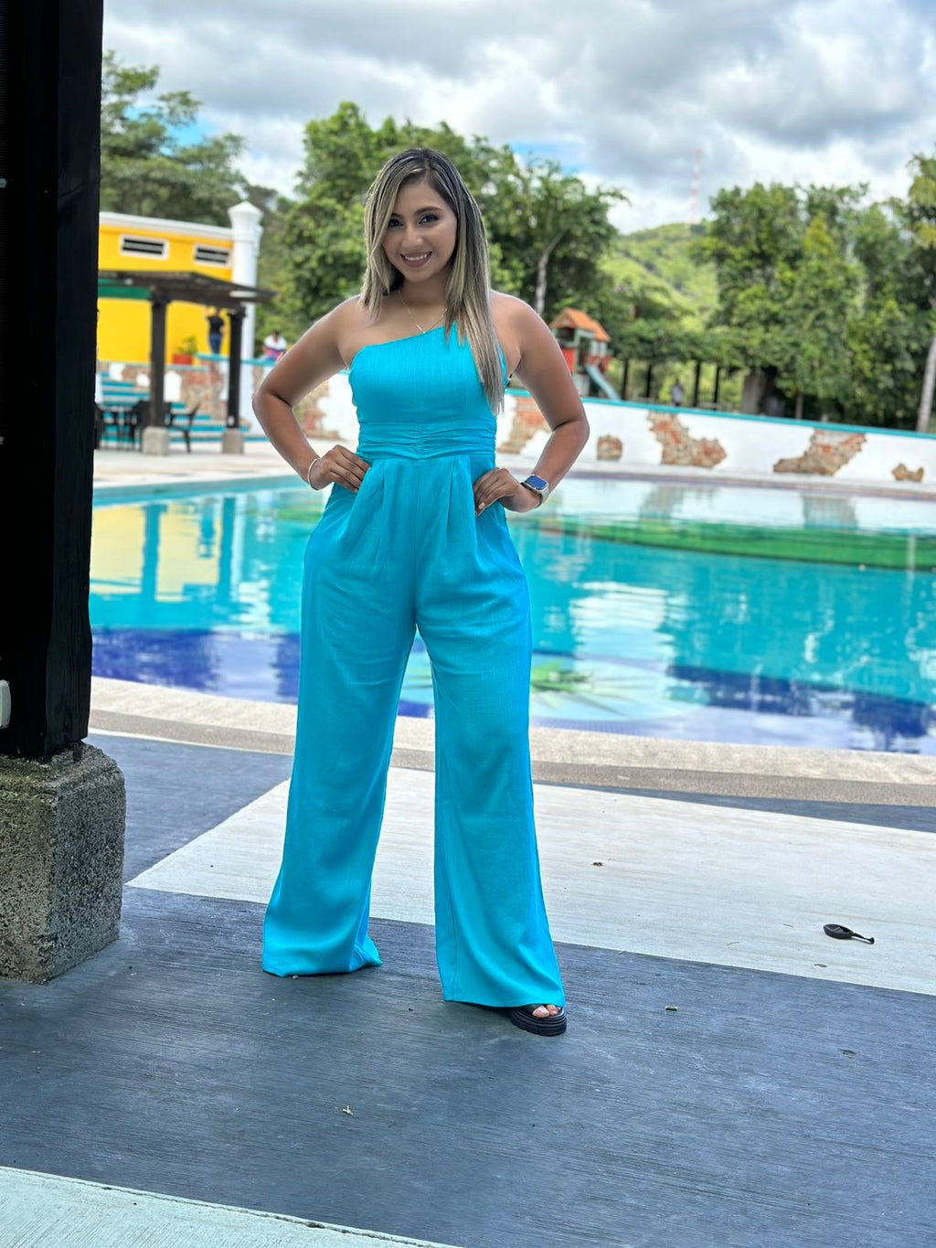 Enterizo de una manga