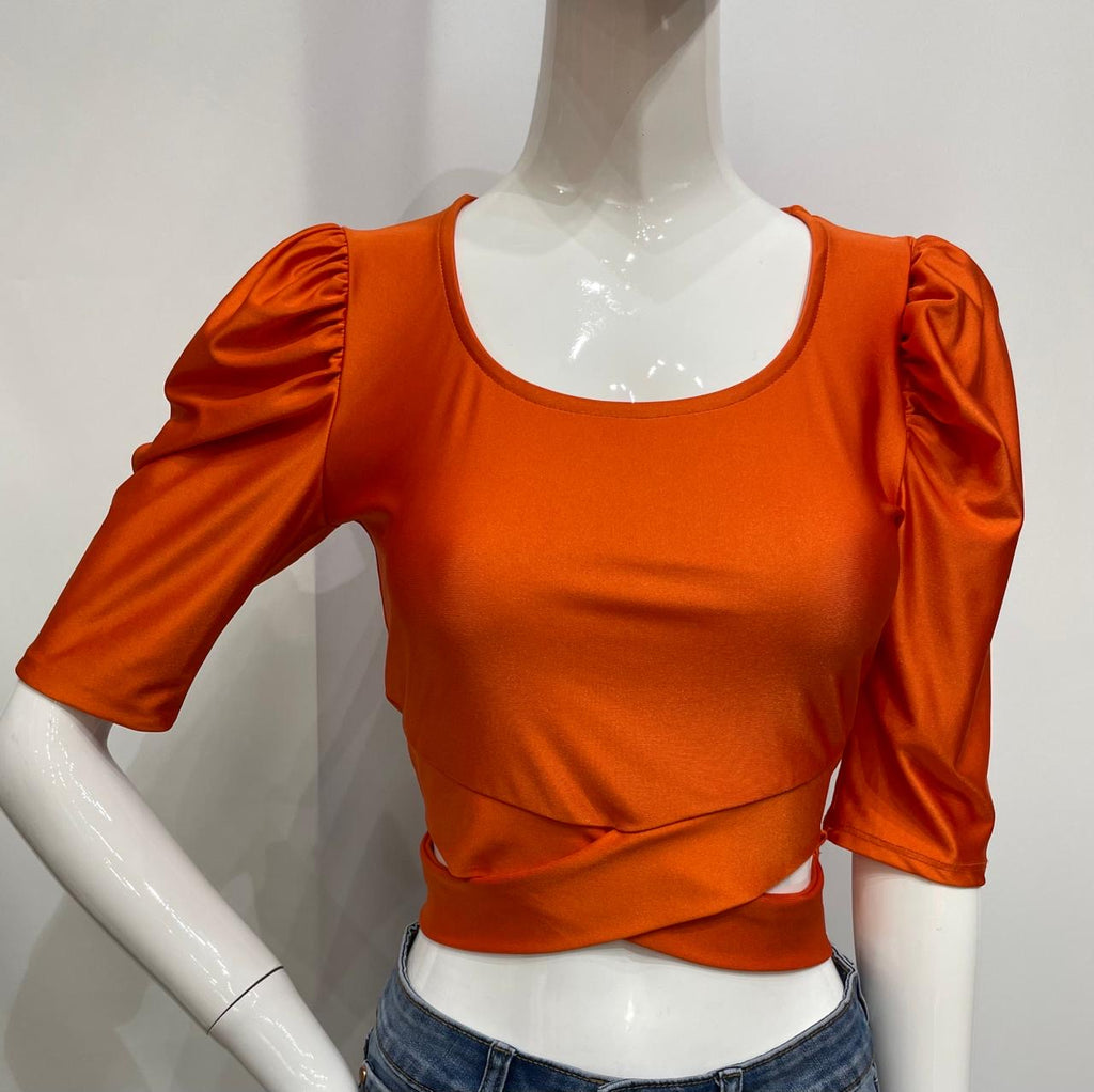Blusa con escote V