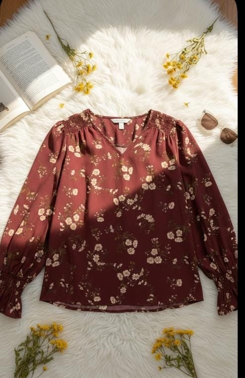 Blusa estampado floral