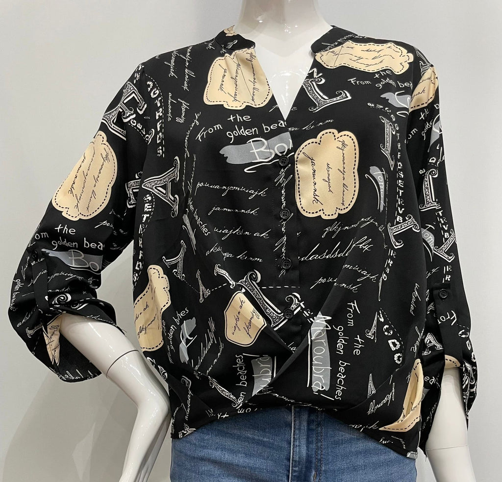Blusa abstracta