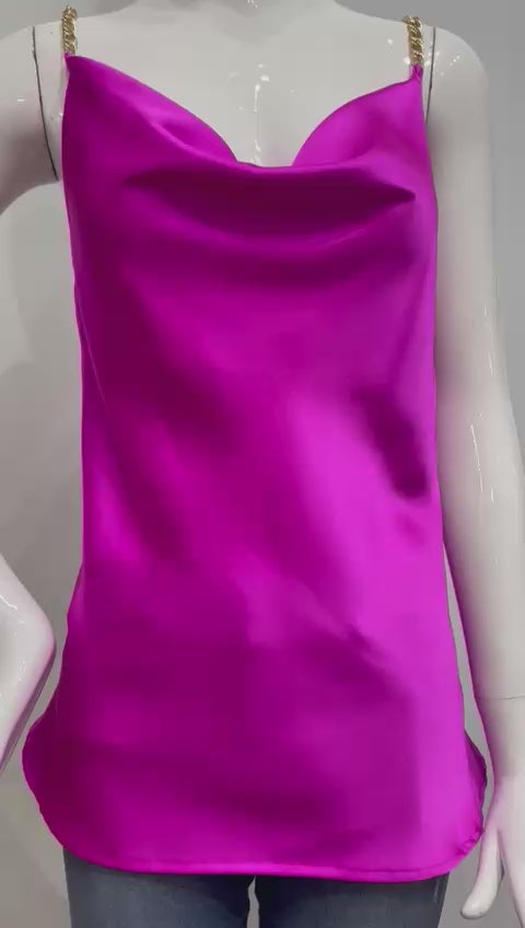 Blusa tirantes cadenas