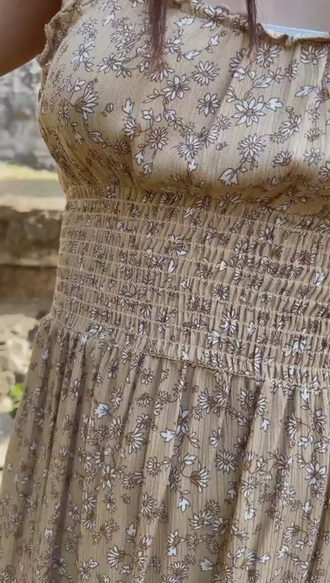 VESTIDO FLORAL CORTO