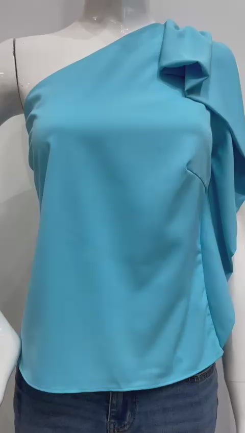 Blusa un hombro